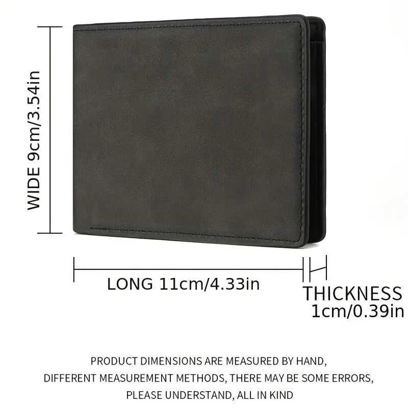 Portefeuille homme zippé