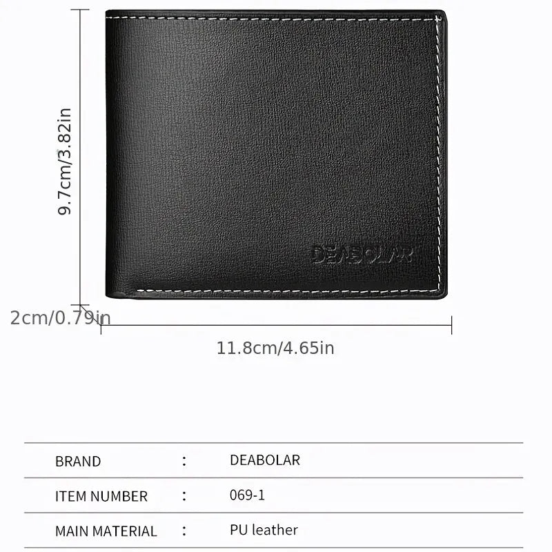 Portefeuille homme compact