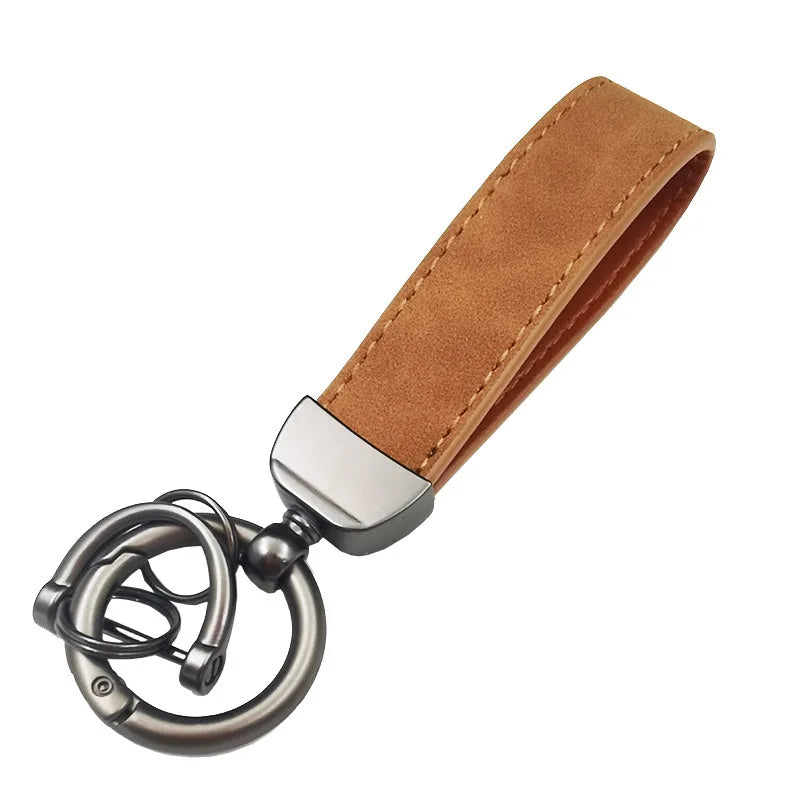 Porte-clés cuir personnalisé
