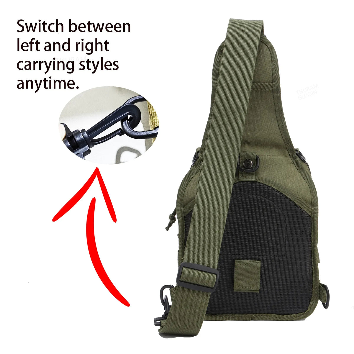 Sac bandoulière tactique