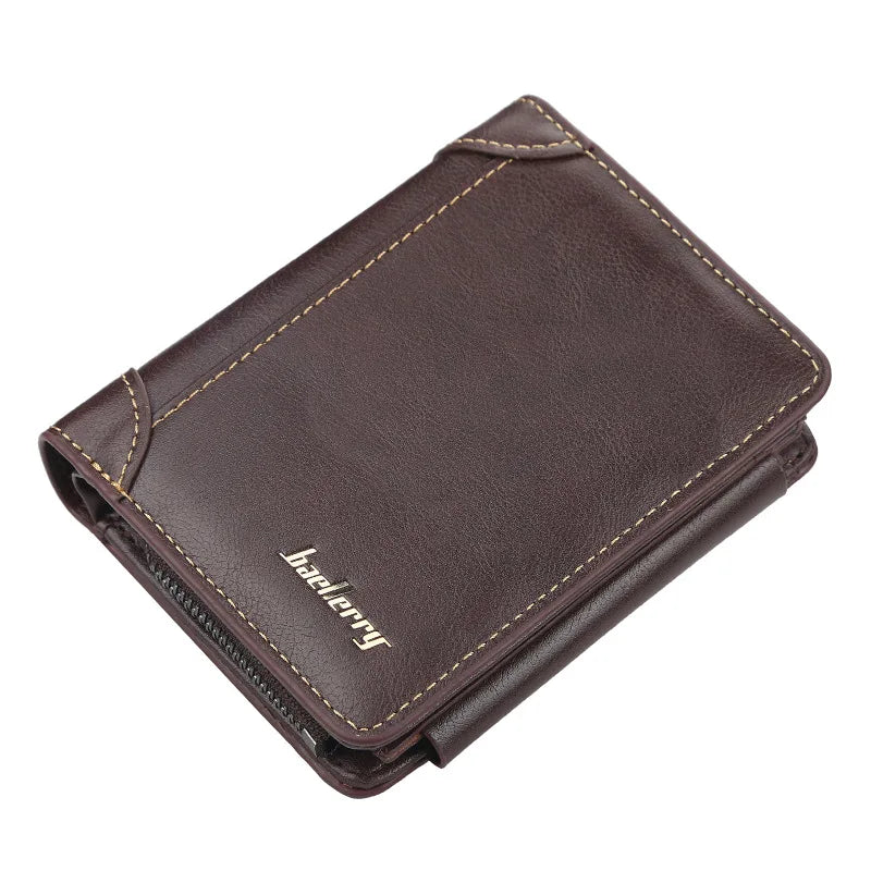 Portefeuille homme simili cuir à fermoir