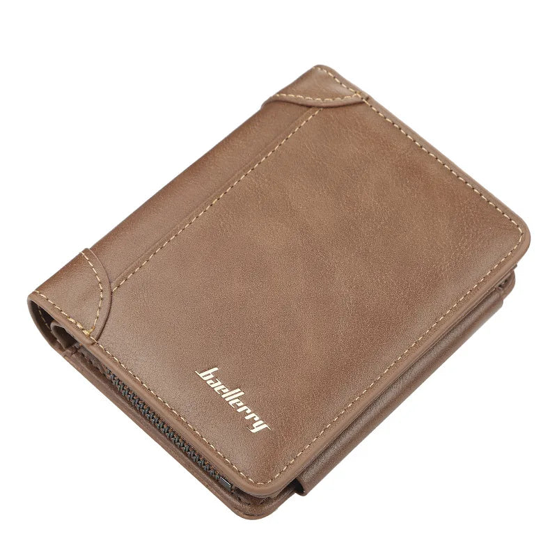 Portefeuille homme simili cuir à fermoir