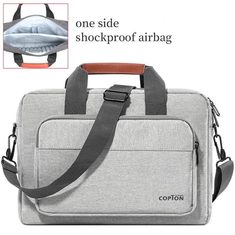 Sacoche ordinateur portable grise