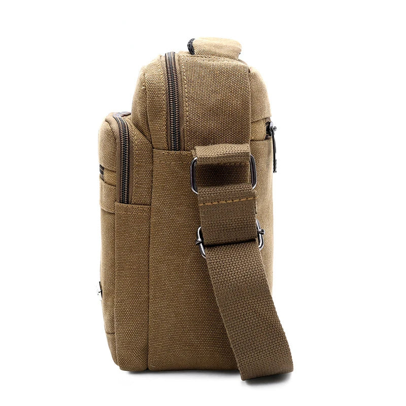 Besace homme toile