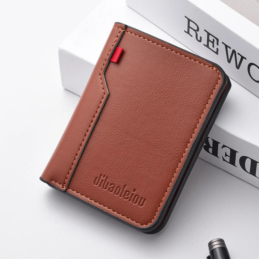 Porte-cartes slim simili cuir
