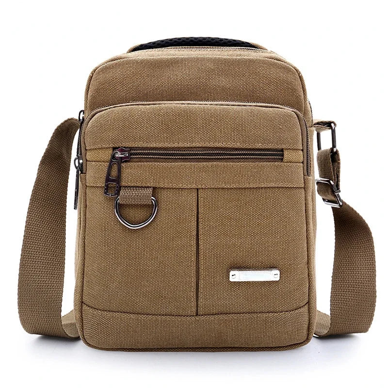 Besace homme toile