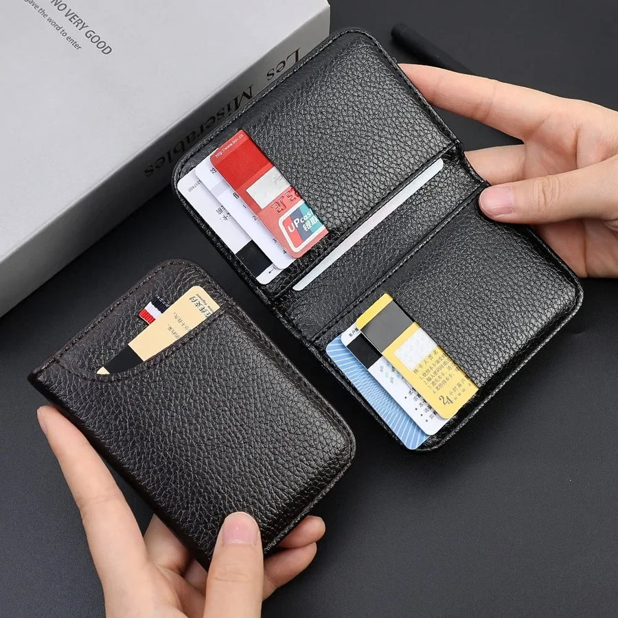 Porte-cartes fin souple