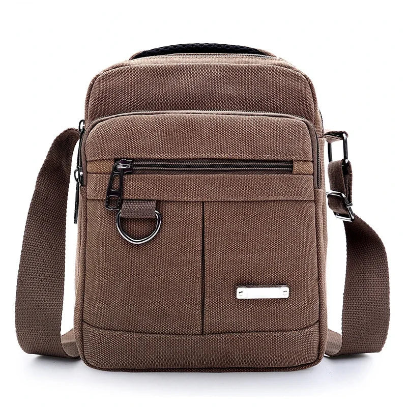 Besace homme toile