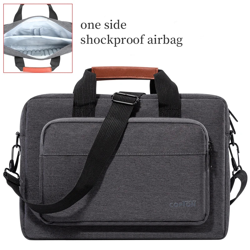 Sacoche ordinateur portable grise
