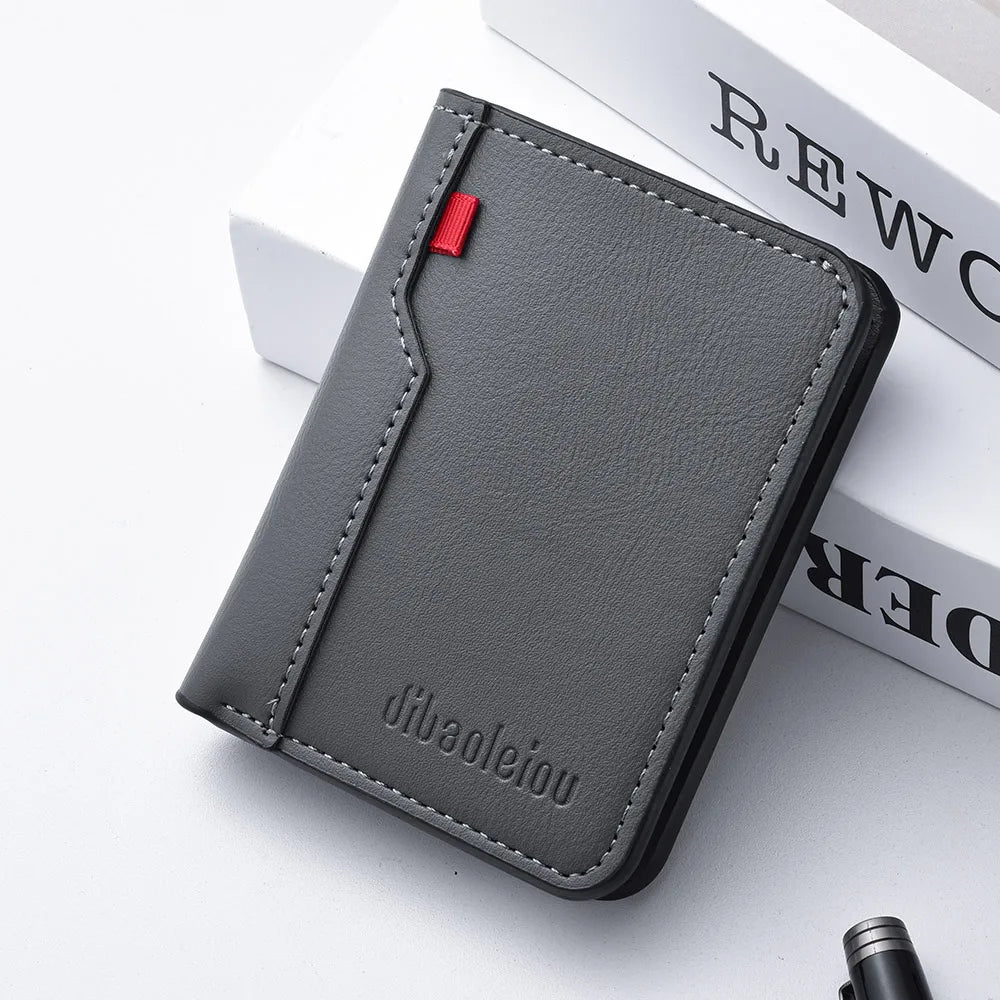 Porte-cartes slim simili cuir