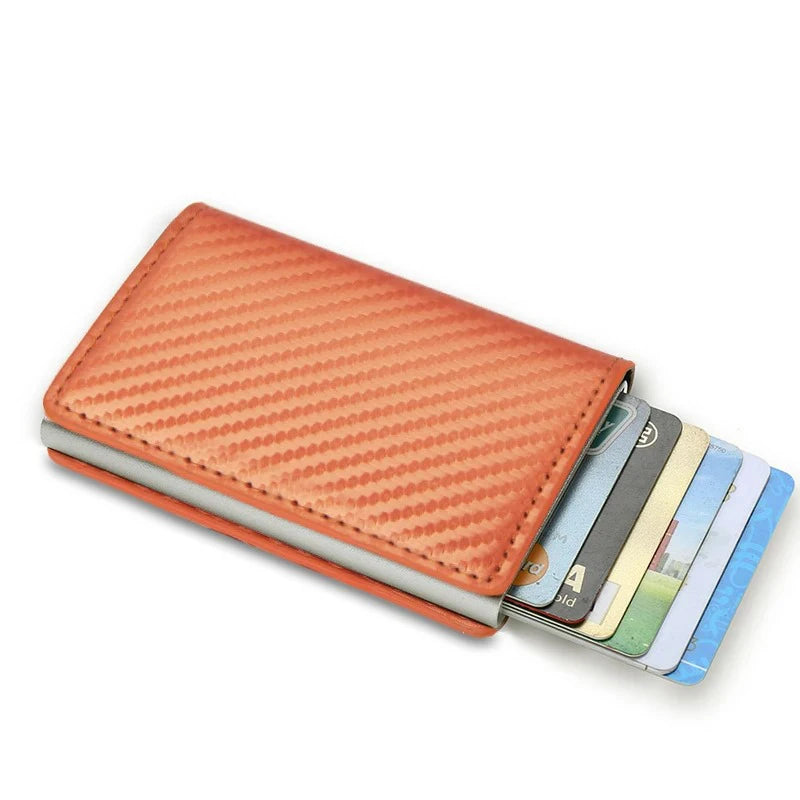 Porte-cartes carbone RFID