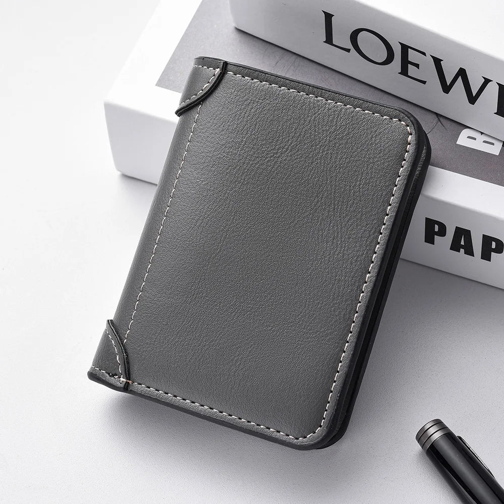 Porte-cartes slim simili cuir