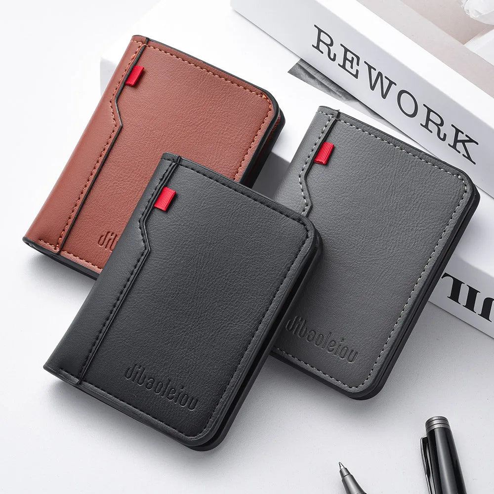 Porte-cartes slim simili cuir