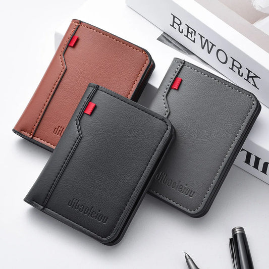 Porte-cartes slim simili cuir