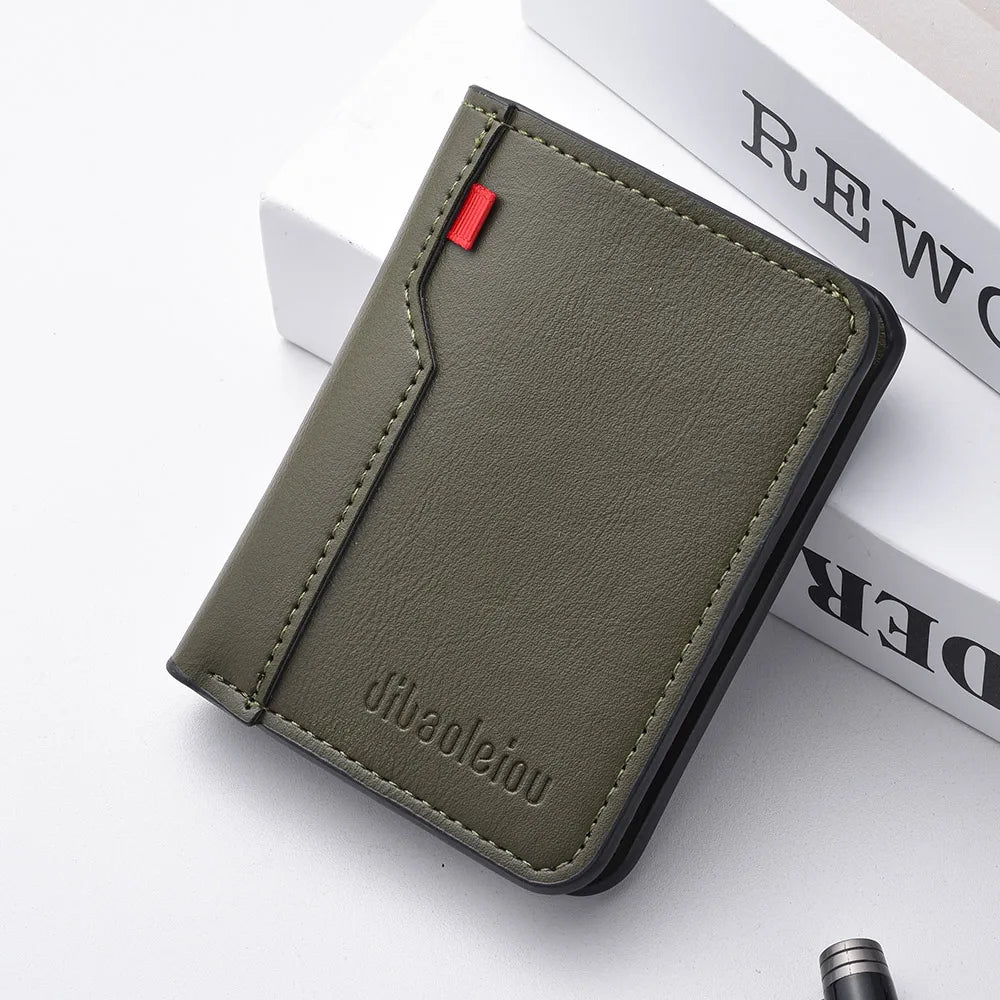 Porte-cartes slim simili cuir