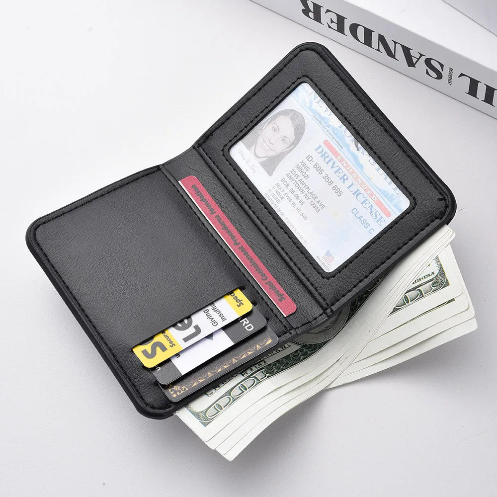 Porte-cartes slim simili cuir