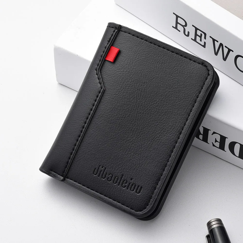 Porte-cartes slim simili cuir