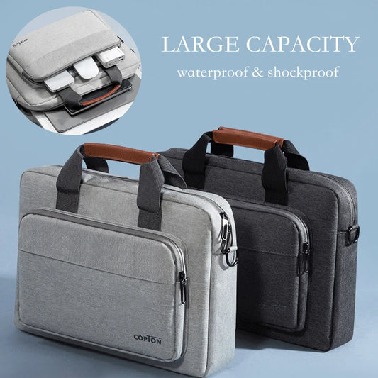Sacoche ordinateur portable grise