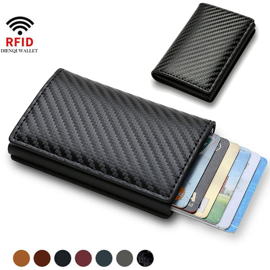 Porte-cartes carbone RFID