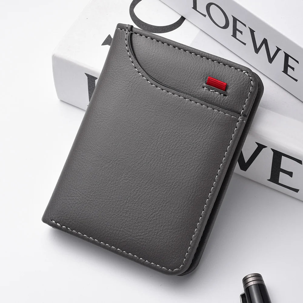 Porte-cartes slim simili cuir