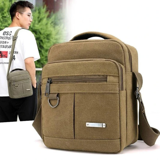 Besace homme toile