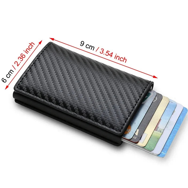 Porte-cartes carbone RFID