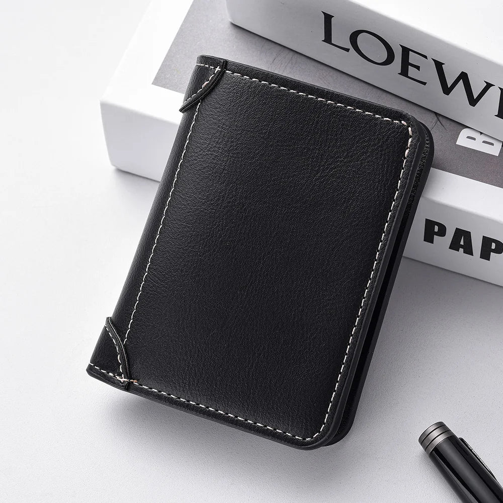 Porte-cartes slim simili cuir