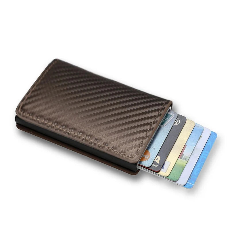 Porte-cartes carbone RFID