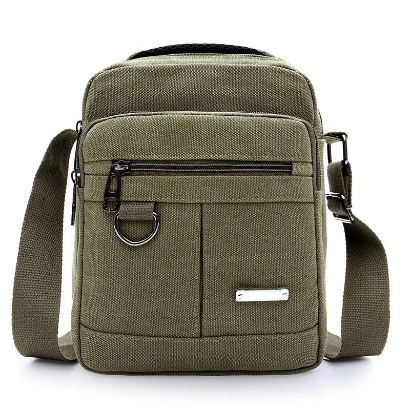 Besace homme toile
